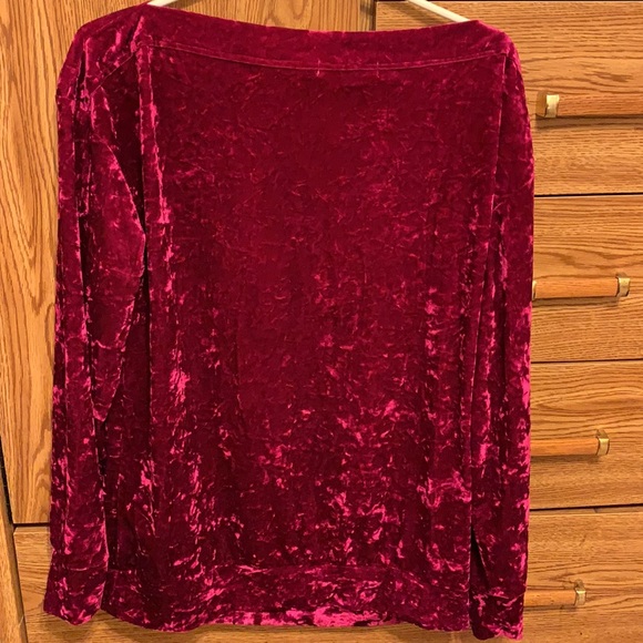 Just Fab velveteen sweater - Picture 3 of 3
